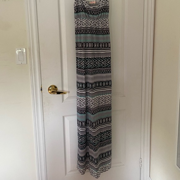 Summer Pattern Floor-length Dress - Picture 2 of 5